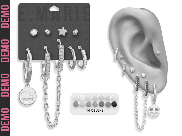 e.marie // DEMO : Yaiza Earrings