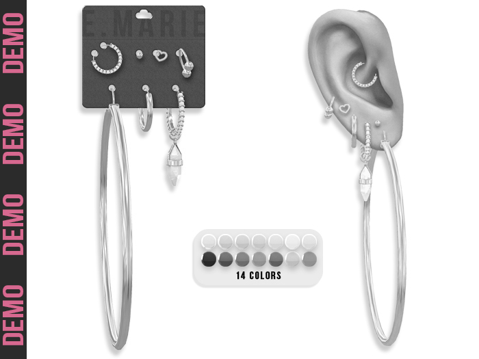 e.marie // DEMO : Yasmin Earrings