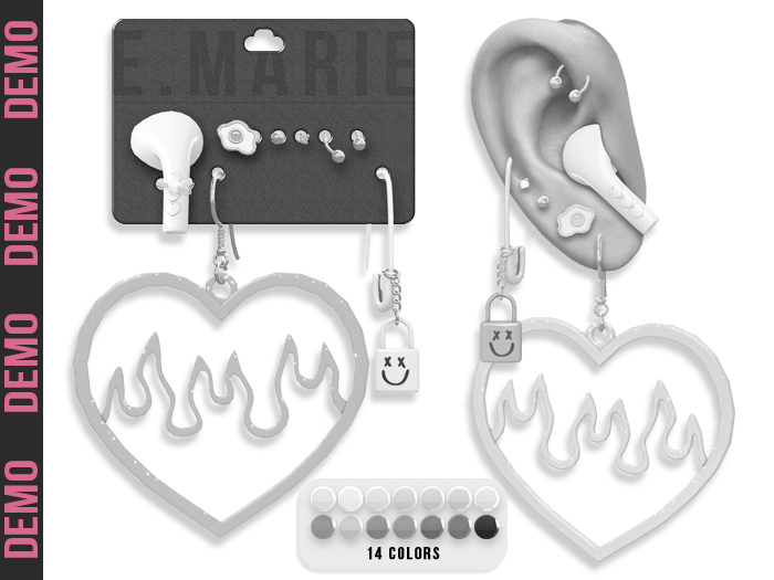 e.marie // DEMO : Shana Earrings