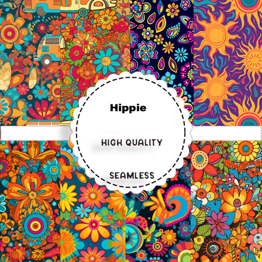 SATO - HIppie Seamless Texture patterns
