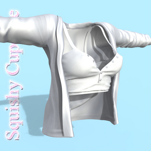 White Cardigan With White Top