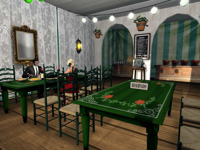 :DH: Caseta Comidas ~Andalucia~ (REZ) Decorada