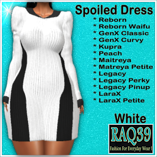 [R39] Spoiled Dress-White