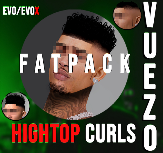 [Vuezo] Hightop Curls (Fatpack)