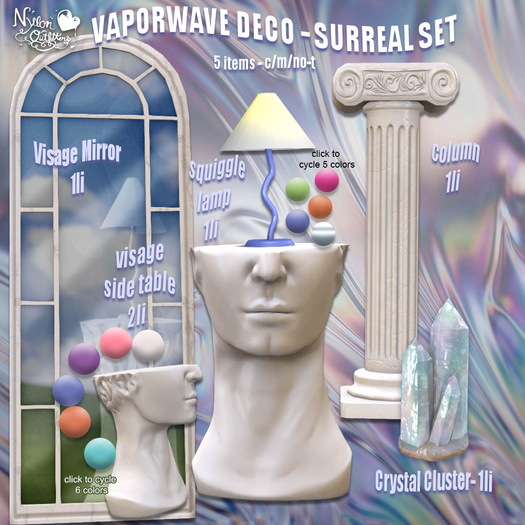 (NO) Vaporwave Deco - Surreal Set