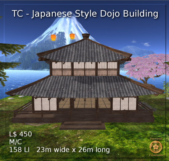 TC - Japanese Style Dojo Building