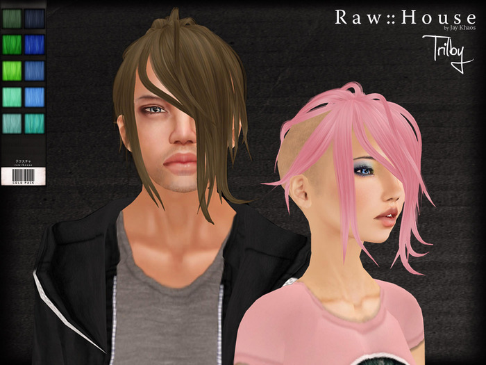 RAW HOUSE :: Trilby Hair [Cold Pack]