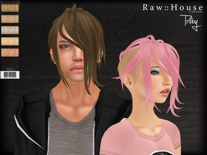 RAW HOUSE :: Trilby Hair [Dark Blondes]