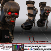 PROMO **SD** Vixen Skull Vampire Gothic heels RGB HUD