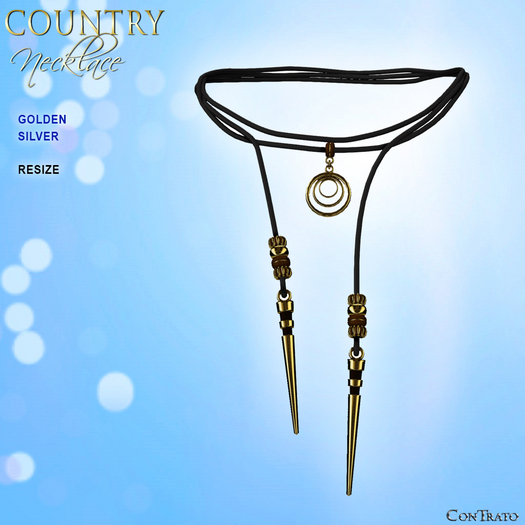 [ConTrato] Country Necklace