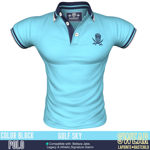 Polo Shirt - GOLF SKY