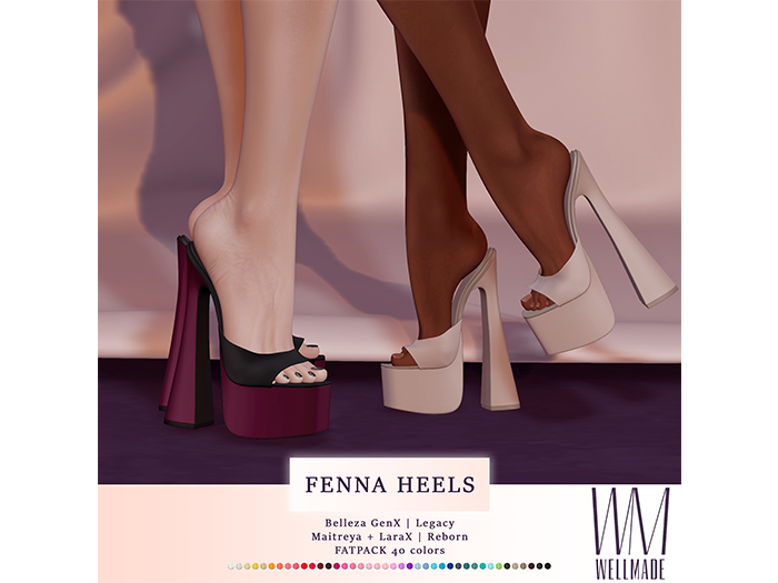 [WellMade] Fenna Heels