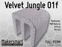 PBR Textures Fabric Velvet Jungle 01f
