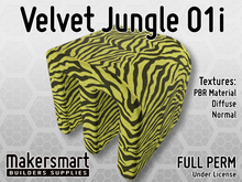 PBR Textures Fabric Velvet Jungle 01i