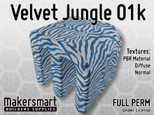 PBR Textures Fabric Velvet Jungle 01k