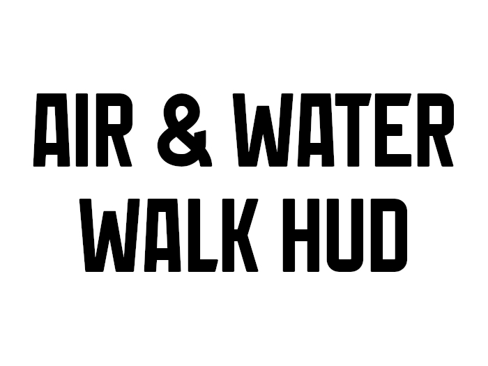 Water walk HUD