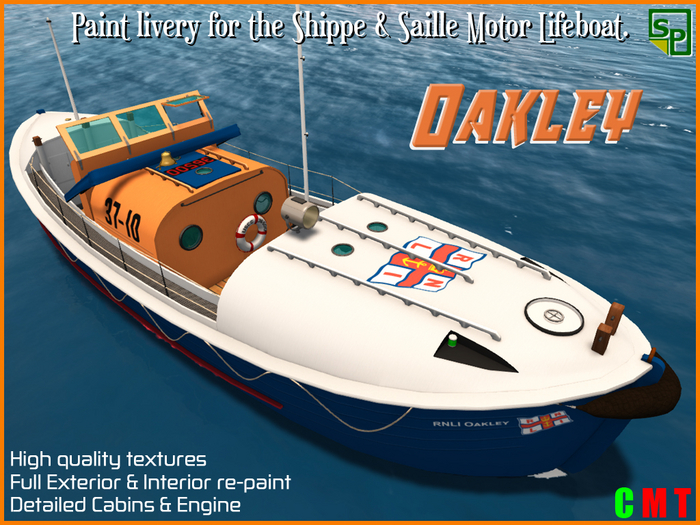 Motor Lifeboat Paint Applier - Oakley