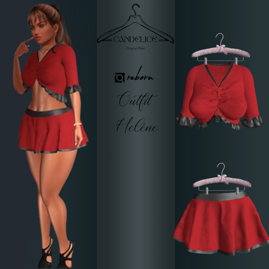 Add me - Reborn - Outfit Helene Rouge