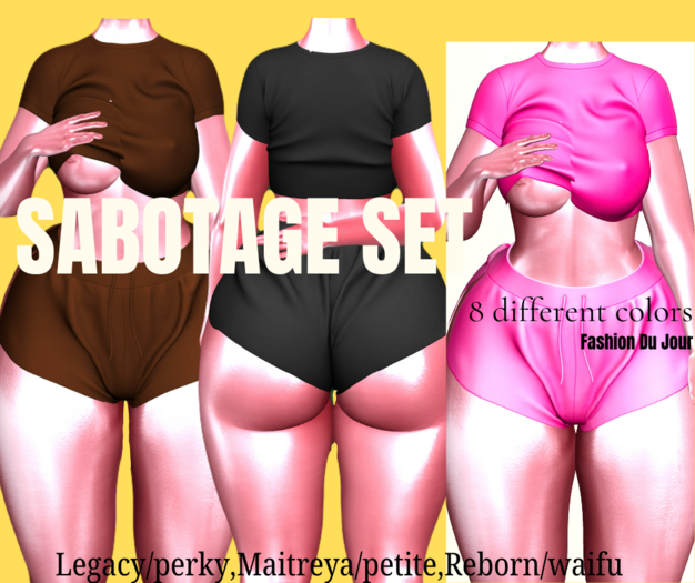 SABOTAGE Shorts - PINK