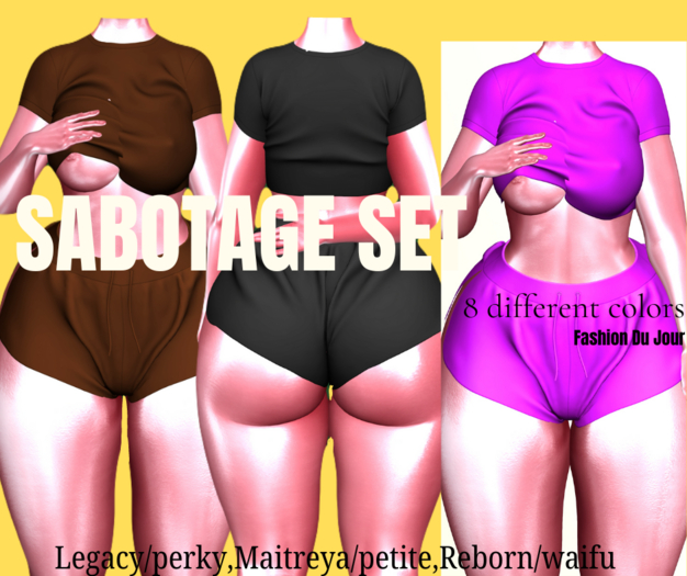 SABOTAGE Top- PINK