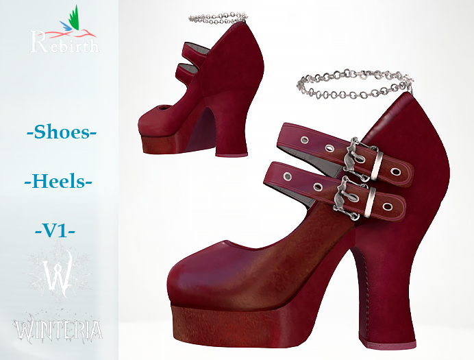 Shoes- heels -V1-Rebirth