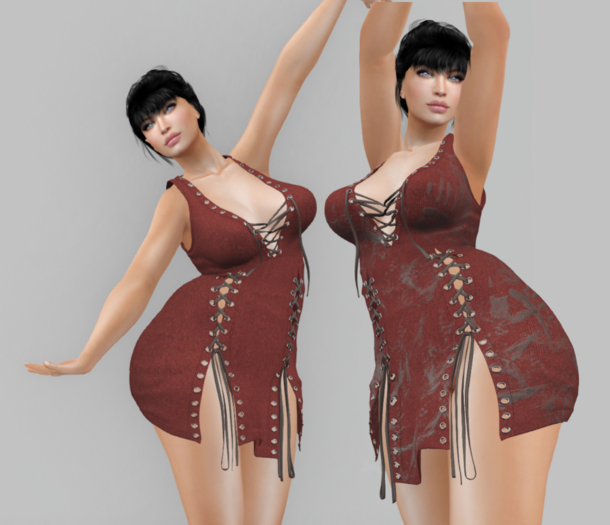 Dirty Girl Red ~ LaraX