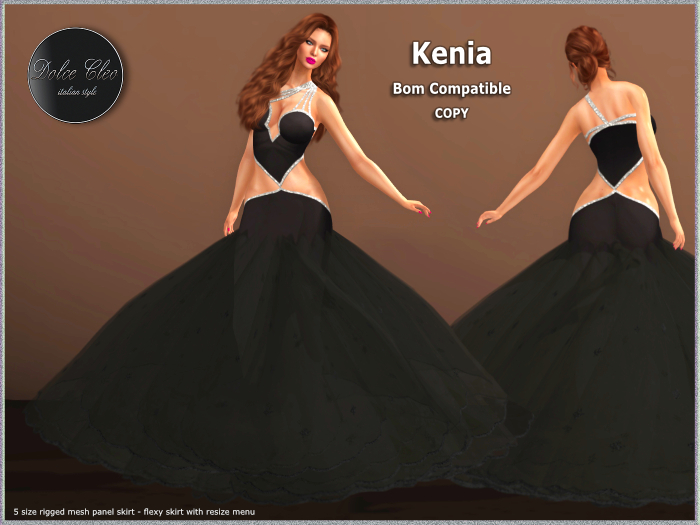 KENIA GOWN - Formal Dress Bom Compatible