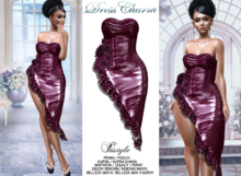 InStyle Dress .::Charm::..- Bordeaux
