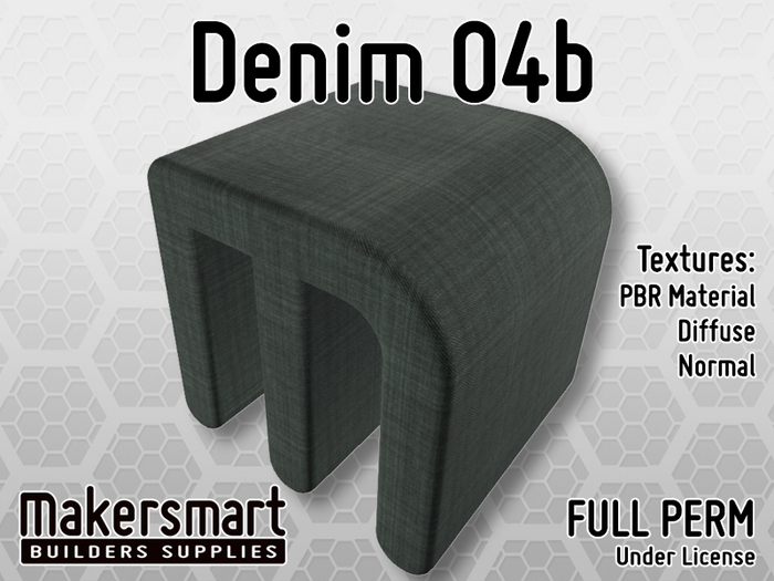 PBR Materials Fabric Denim 04b