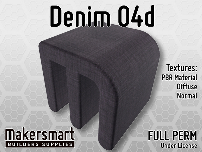 PBR Materials Fabric Denim 04d