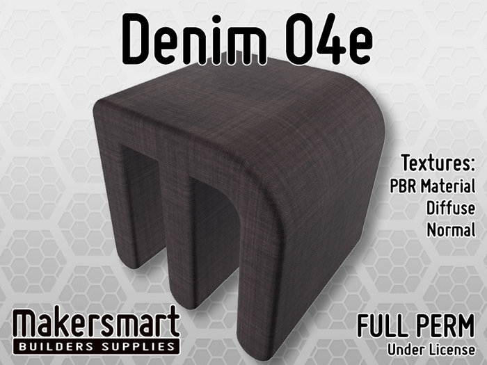 PBR Materials Fabric Denim 04e