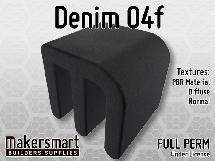 PBR Materials Fabric Denim 04f