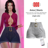 [ADD] Anise Shorts - White