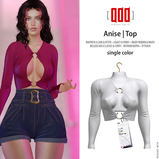 [ADD] Anise Top - White