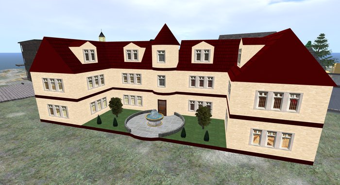 manor house 178 prims Boxed