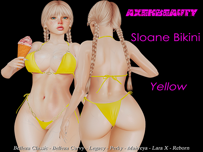 aX: Sloane Bikini Yellow