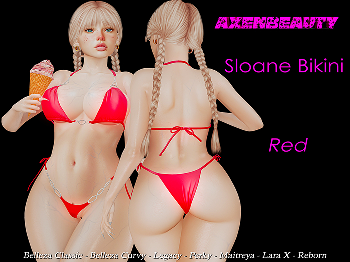 aX: Sloane Bikini Red