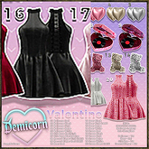 16. Demicorn - Valentine - Dress BLACK