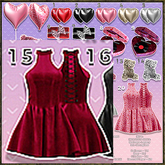 15. Demicorn - Valentine - Dress RED