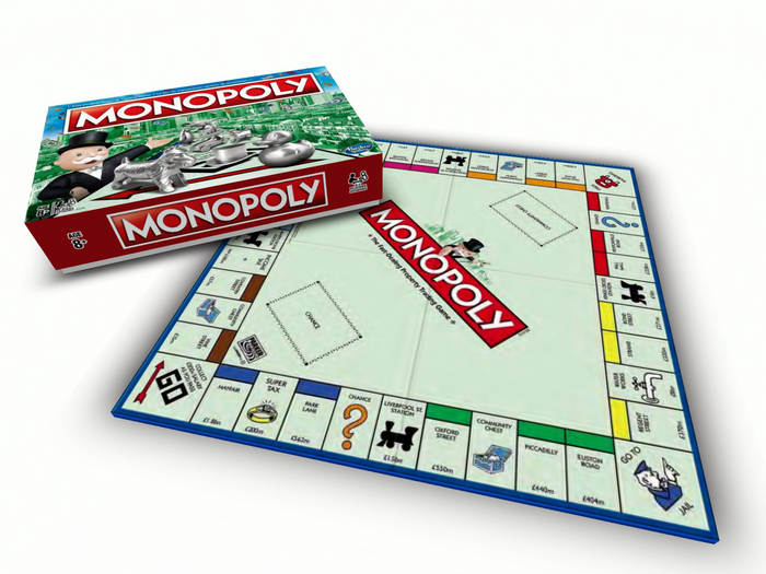 Game Plan and box Monopoly