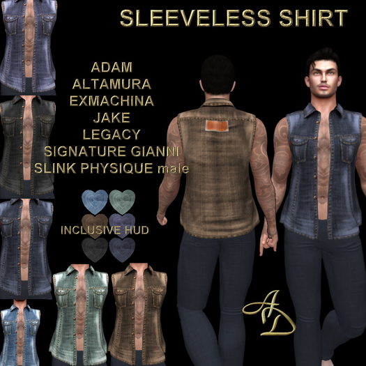 Sleeveless-Shirt