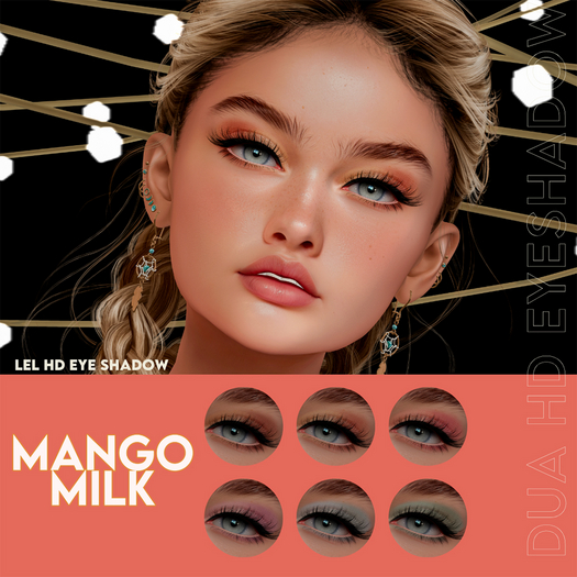 Mango Milk  Dua HD Eyeshadow 