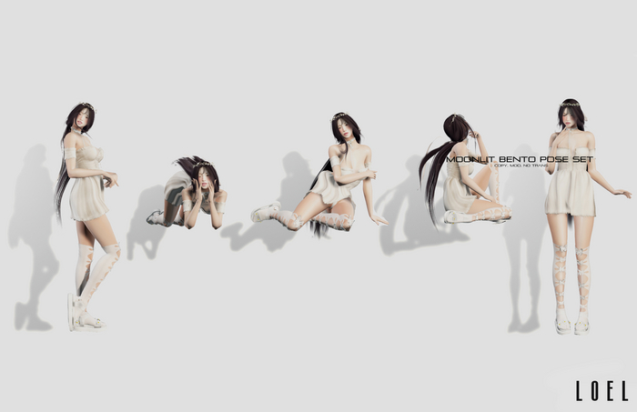 LOEL - Moonlit Bento Pose SET