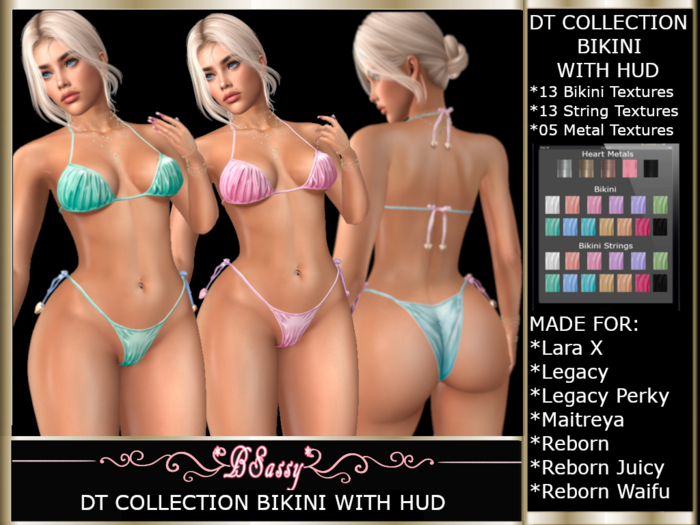 *BSASSY* WEEKEND SPECIAL DT COLLECTION BIKINI WITH HUD