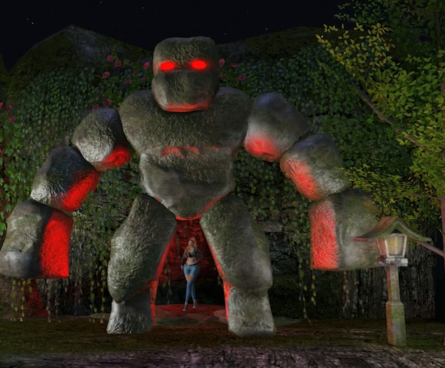 Crumbling Rock Monster