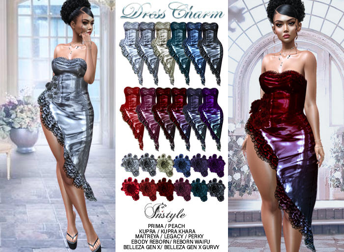 InStyle Dress .::Charm::..- HUD FATPACK