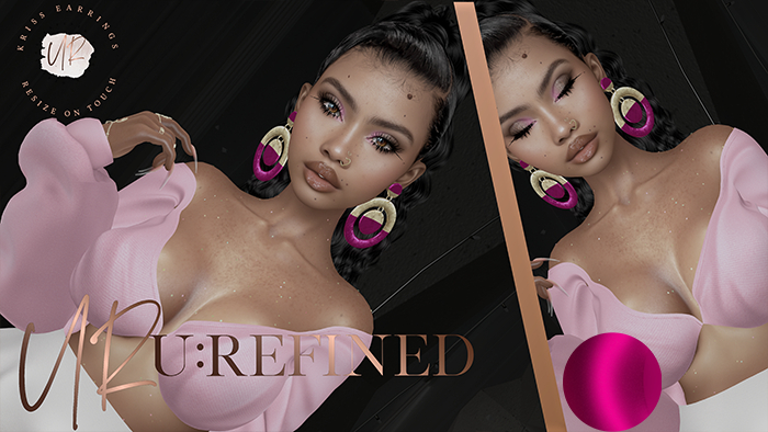 {U:Refined} Kriss Earrings [Pink]