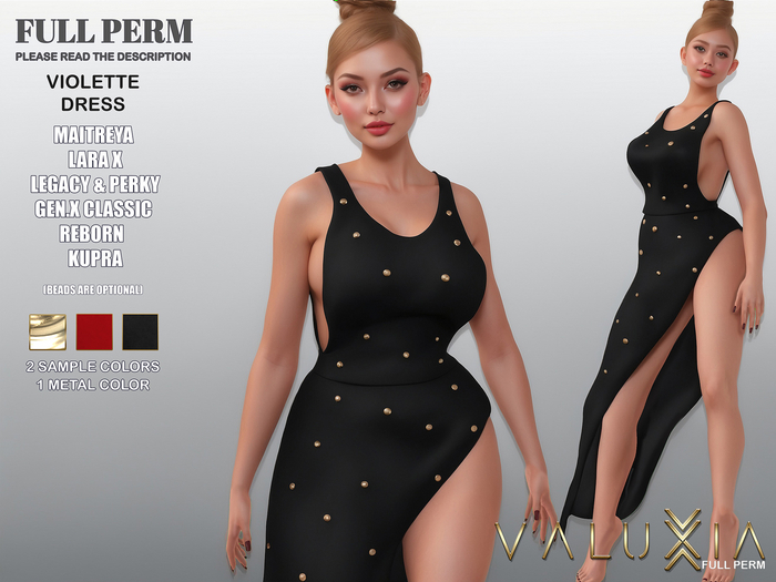 VALUXIA[FP] - Violette Dress FULL PERM