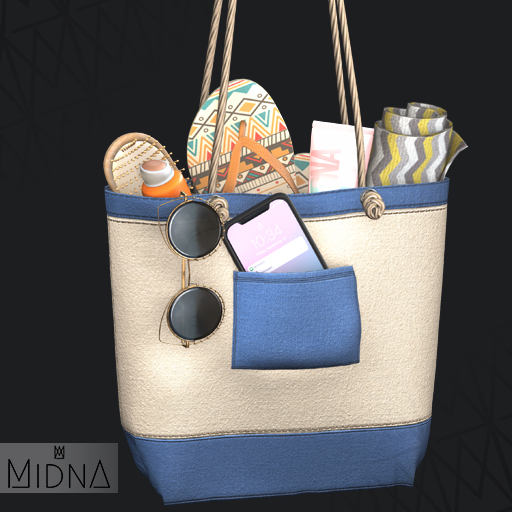 MIDNA - Isla Set - Bag - BLUE 