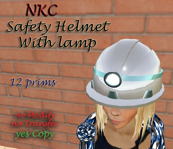 Safety Helmet white by NKC
